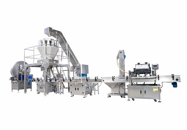 全自動顆粒瓶裝灌裝流水線設備組成和功能原理